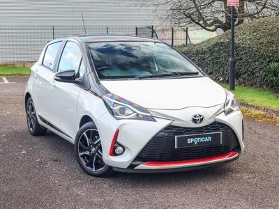 used Toyota Yaris 1.5 VVT-I CYAN BI-TONE EURO 6 5DR PETROL FROM 2018 FROM LEAMINGTON (CV34 6RH) | SPOTICAR