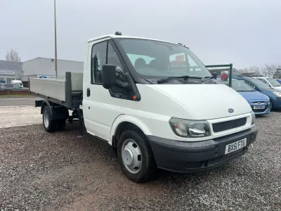 Begagnad Ford Transit 75 HK (55 kW) 2001 Vit Pickup