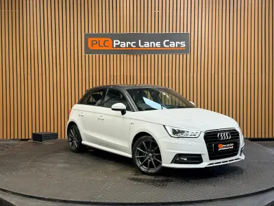 Used Audi A1 Sportback S-Line 125 HP (91 kW) 2017 White Hatchback