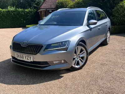 Used Skoda Superb SE L Executive 150 HP (110 kW) 2018 Grey Estate