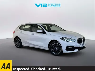 Used BMW 118 Sport Line 136 HP (100 kW) 2022 White Hatchback