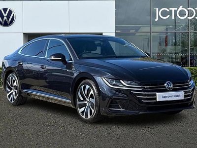 Used VW Arteon R-line 190 HP (139 kW) 2022 Black Hatchback
