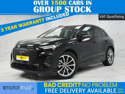 Second-hand Audi Q4 e-tron Comfort 150 kW (204 CP) 2022 Negru SUV
