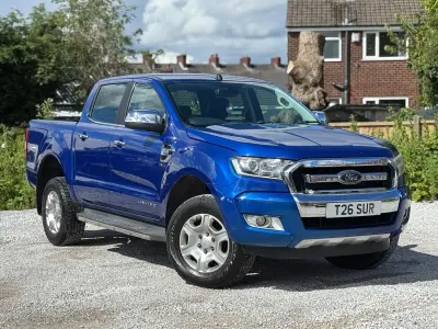 Used Ford Ranger Limited 2016 Blue Pickup
