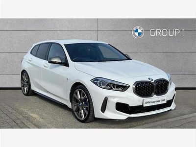 Used BMW M135 Comfort Edition 301 HP (221 kW) 2021 White Hatchback
