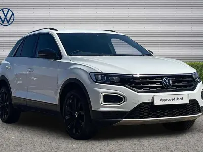 Used VW T-Roc Black Edition 150 HP (110 kW) 2021 White SUV