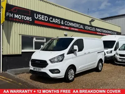 Usado Ford Transit Custom Limited 2022 Branco Van