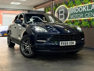 Used Porsche Macan S 2019 Blue SUV