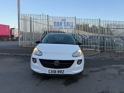 Used Vauxhall Adam 2018 White Hatchback