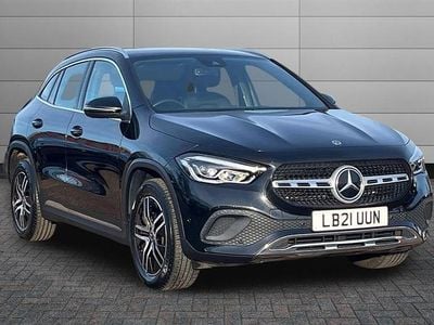 Used Mercedes GLA200 Executive 163 HP (119 kW) 2021 Cosmos black SUV