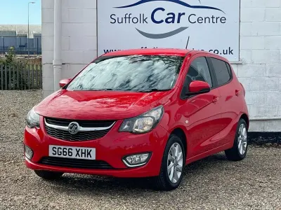 Used Vauxhall Viva 75 HP (55 kW) 2016 Red Hatchback