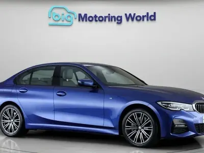 Used BMW 330e M Sport 292 HP (214 kW) 2019 Blue Sedan