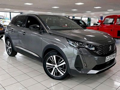 Platinum grey Used 2023 Peugeot 3008 Allure+ SUV | £20,289 (Fair price)