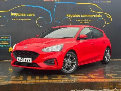Used Ford Focus ST-Line 125 HP (91 kW) 2020 Red Hatchback