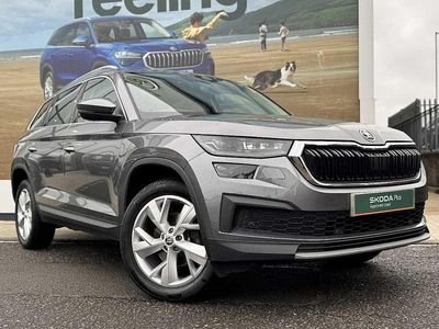 Used Skoda Kodiaq SE L 147 HP (108 kW) 2022 Graphite grey metallic SUV