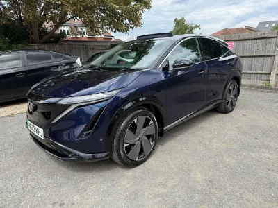 Used Nissan Ariya Evolve 177 kW (242 HP) 2023 Blue SUV