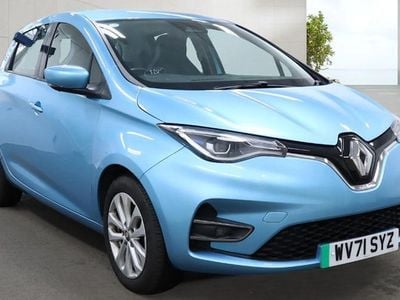 Used Renault Zoe Iconic 80 kW (109 HP) 2021 Blue Hatchback