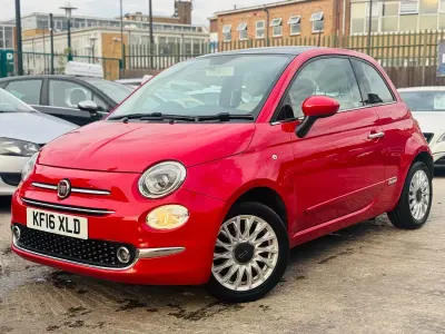 Usado Fiat 500 Lounge 2016 Vermelho Citadino