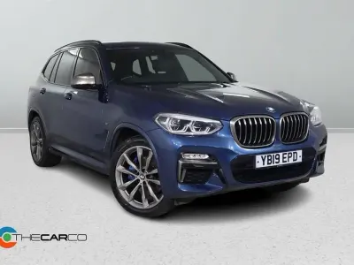 Begagnad BMW X3 M Sport 2019 Blå SUV