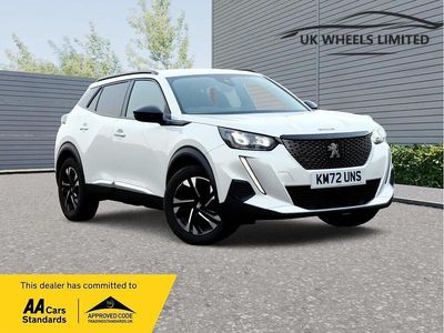 White Used 2022 Peugeot 2008 Allure+ SUV | £14,190 (Fair price)