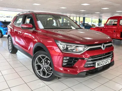 Used SsangYong Korando 163 HP (119 kW) 2023 Red Estate