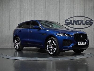 Used Jaguar F-Pace R-Dynamic 404 HP (297 kW) 2022 Blue SUV