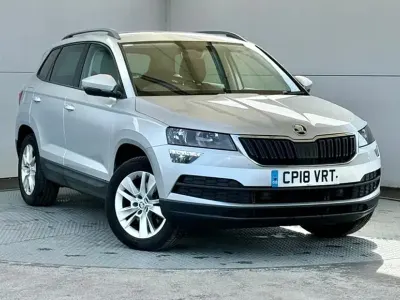 Used Skoda Karoq SE Technology 150 HP (110 kW) 2018 Silver SUV