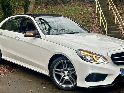 Used Mercedes E220 AMG 177 HP (130 kW) 2016 White Sedan