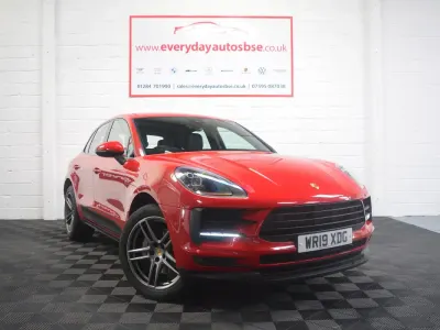 Used Porsche Macan S 2019 Red SUV