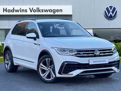 Second-hand VW Tiguan R-line Edition 150 CP (110 kW) 2024 Alb SUV