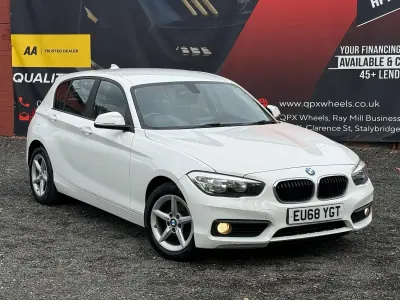 Used BMW 118 Comfort Edition 2019 White Hatchback