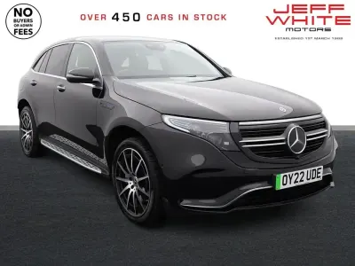Used Mercedes EQC400 AMG line 300 kW (408 HP) 2022 Black SUV