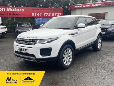 Used Land Rover Range Rover evoque SE 2018 White Estate