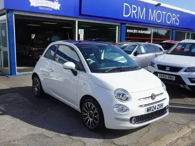 Used Fiat 500 2024 White Hatchback