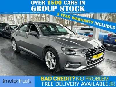 Usado Audi A6 Sport 204 HP (150 kW) 2019 Cinzento Sedan