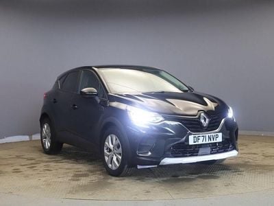 Usado Renault Captur Iconic 90 HP (66 kW) 2022 Preto SUV