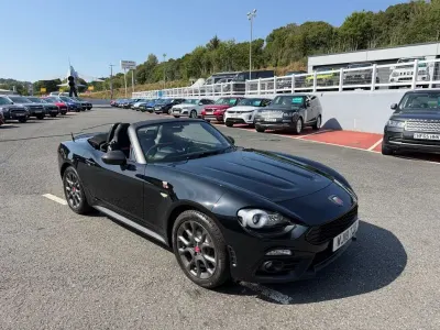 Used Abarth 124 Spider 170 HP (125 kW) 2018 Black Cabriolet