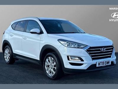White Used 2019 Hyundai Tucson SE SUV | £10,587 (Fair price)