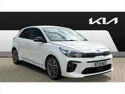 Used Kia Rio GT-Line S 120 HP (88 kW) 2021 White Hatchback