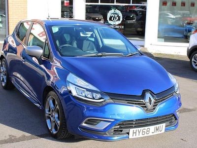 Used Renault Clio IV GT-Line 90 HP (66 kW) 2018 Blue Hatchback
