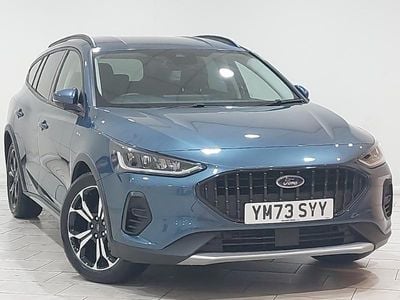 Used Ford Focus Active X 155 HP (114 kW) 2023 Blue Estate