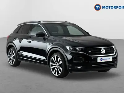 Used VW T-Roc R-line 150 HP (110 kW) 2021 Black SUV