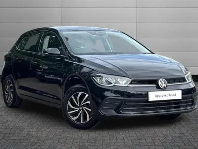 Used VW Polo Life 95 HP (69 kW) 2024 Black Hatchback