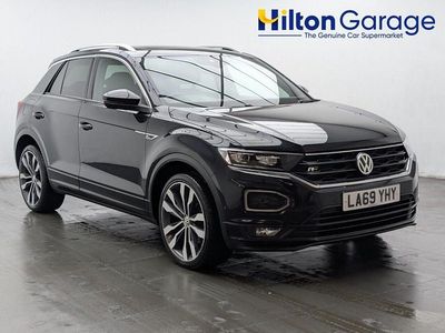 Black Used 2020 VW T-Roc R-line SUV | £17,650 (Good price)