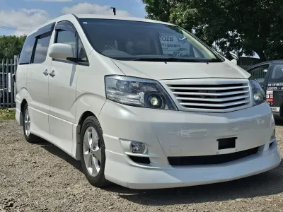 Used Toyota Alphard Edition 220 HP (161 kW) 2007 White MPV