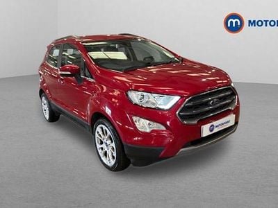 Usado Ford Ecosport Titanium 125 HP (91 kW) 2022 Vermelho SUV