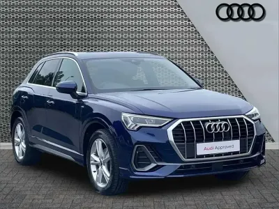 Used Audi Q3 S-Line 150 HP (110 kW) 2023 Blue SUV