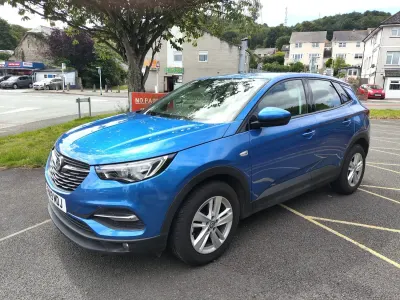 Used Vauxhall Grandland X S 130 HP (95 kW) 2019 Blue SUV