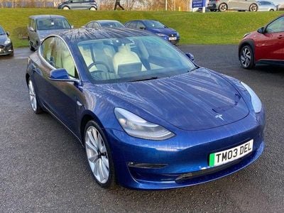 Blue Used 2019 Tesla Model 3 Performance Sedan | £16,995 (Fair price)