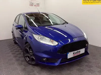Used Ford Fiesta ST 182 HP (133 kW) 2017 Blue Hatchback